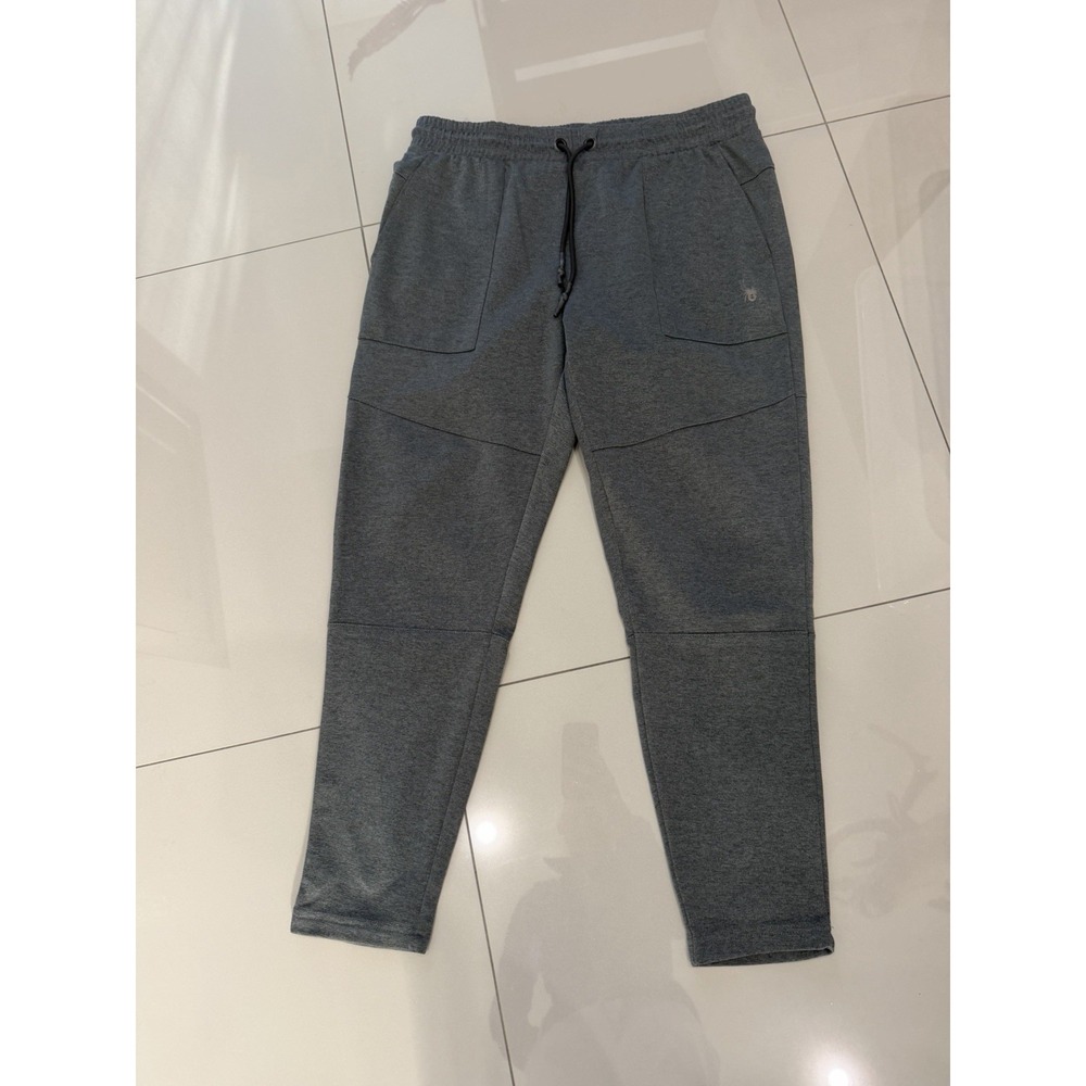 SPYDER Men's Size L Gray Jogger Sweatpants Stretch Pull On Pockets
